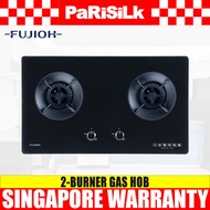 Fujioh FH-GS 5520 SVGL 2 Burner Gas Hob (Toughened Black Glass)