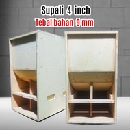 Supali 4 Inch Speaker Box 9 mm Thick Suitable for miniature sound system badge package ready to make