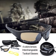 X7 C5 Tactical Sport Polarized Glasses Shooting Airsoft Hunting Safety Glasses Hiking Sunglasses 4 L