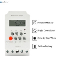 SUCHENHD Timer Switch, 12V 110V Digital Timer, Portable 220V LED 50/60Hz Time Control Timer Electric