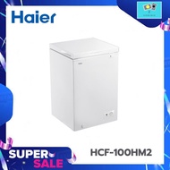 HAIER ตู้แช่ 2 ระบบ Chest Freezer 3.5Q รุ่น HCF-100HM2 (สีขาว)