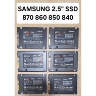 Samsung 2.5" Sata SSD  EVO 870 860 850 840 750