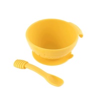 Bumkins 迪士尼寶寶矽膠餐碗組(維尼)