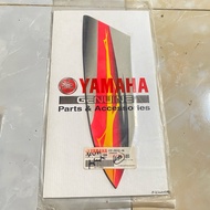 Yamaha jupiter Z 2004 Black silver Outer Wing Sticker Striping Original YGP 5TP-F831Y-90