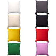 IKEAA GURLI Plain Cushion Cover 50x50 cm / Sarung Kusyen Cotton