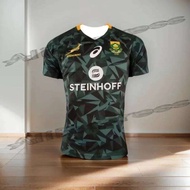 South Africa Anniversary Special Edition Rugby Jersey Boys Girls Clothes Breathable Quick-Drying Ove