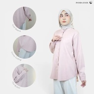 PANDAEYES KEMEJA ROUCKNECK (CLO-CNMD5529BL)