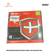 Phần Mềm Diệt Virus BKAV Pro Internet Security 1 PC 12 Tháng - Hàng Chính Hãng (Hỗ trợ cài đặt qua u