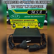 MSA 12 VOLT 1.7 AMPERE ELECTRIC CHARGER