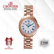 J.Bovier Glanz Collection Women Watch | Casual Watch | Fashion Watch (B23-15007-BRW)