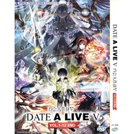 ANIME DVD~DATE A LIVE 约会大作战 SEASON 1-5 VOL. 1 - 58 END + 2 OVA + 3 MOVIES