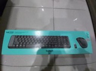 全新未拆（只有打開拍照） Logitech 羅技 MK220 無線鍵盤滑鼠組 公司貨