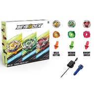 3-IN-1 Gyro Spinner Mainan Gasing Beyblade Burst BX-08 Xtreme String Launcher Sword Tops Set Beyblad
