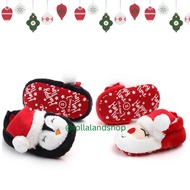 Christmas Shoes Prewalker Shoes Santa Claus Penguin Baby Shoes