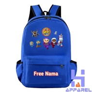 Go Jetters Kids Backpack Free Name