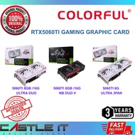 Colorful Nvidia RTX 5060 Ti ULTRA W DUO OC-V 16GB / 8GB GeForce RTX5060Ti Gaming Graphic Card