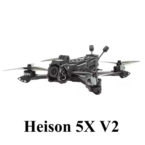 SEQURE SQFPV Heison 5X V2 Quadcopter 6S / 8S Freestyle Cine FPV 5-Inch Drone with HD DJI O4 Air Unit