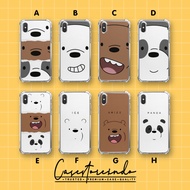 [BER2] Custom Case We Bare Bears Oppo Vivo Samsung Realme iphone Redmi Note 4 5 6 7 8 9 10 PLUS X XR
