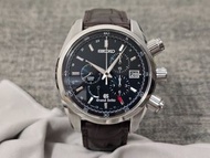 Used Grand Seiko GS 9R86-0AA0 Spring GMT Chronograph Drive Green Dial SBGC007 二手 精工 三支大炮 墨綠面