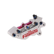 Motorcycle 40mm Pitching Disc Caliper 4 Piston 4*30mm CNC Disks Caliper Pump For Yamaha Kawasaki Suz