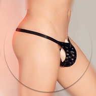 Bar GAY Low-Waist Sexy Thong Briefs Nightclub Men GAY Leopard Print Seamless Sexy T-Pants Briefs