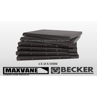 CARBON VANE BLADE 4X43X63MM FOR BECKER VACUUM PUMP DT/VT 3.25 & 4.25