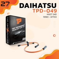 สายหัวเทียน DAIHATSU - HIJET S40 / 19901-87703 เครื่อง AB20 ตรงรุ่น - TOP PERFORMANCE MADE IN JAPAN 
