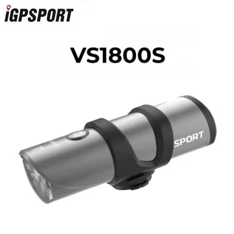 iGPSPORT VS1800S Bike Front Light Rainproof USB Rechargeable Bike Light 1800LM Cycling Headlight LED