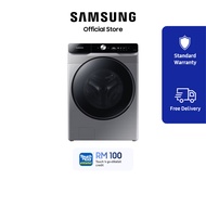 Samsung Front Load Washer Dryer with AI Ecobubble™ 17KG Wash & 10KG Dry | WD17T6300GP/SP