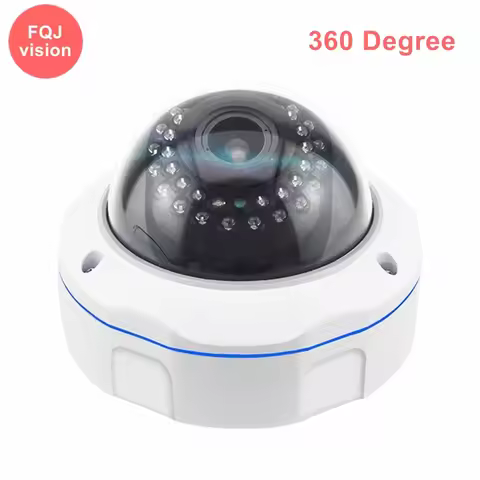 5MP Surveillance IP Camera Indoor 180 Degree Fisheye Lens Motion Detection Home Shop Security XMEye 