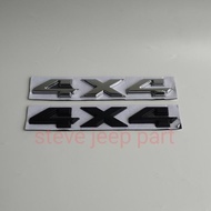 4X4 Jeep Metal Emblem