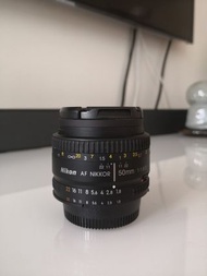Nikon AF Nikkor 50mm 1:1.8D (少用近新)