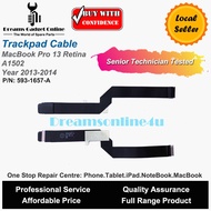 Replacement Trackpad Cable 593-1657-A For MacB00k Pro 13 Retina A1502 2013-2014