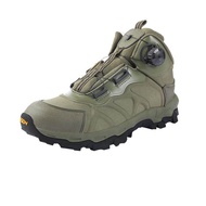 ESDY Hiking Boots For Men Tactical Ankle Boots Outdoor Climbing Shoes  Lacing System Boots