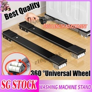 [SG STOCK]washing machine stand washing machine base fridge stand washing machine roller fridge roller