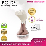BOLDe Super Steamer Laviola Clothes Steamer 145 ML BONUS Measuring Cup and Cloth Brush