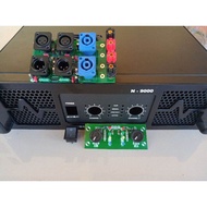 Bok power amplifier N9000 lengkap panel depan belakang bok 2ch bok power 2 chanel