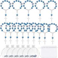 12/24 Baptism Gift Set, Includes 6/12/24 Strands Of Mini Rosaries, 6/12/24 Baptism Gift Boxes, 6/12/