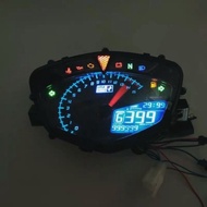 LC135 V1 meter digital ( copy uma racing ) LC135 ES RPM Meter Voltmeter Motorcycle
