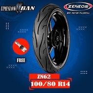 Ban Depan Motor PCX // ZENEOS ZN62 100/80 Ring 14 Tubeless