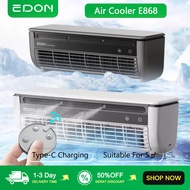 EDON Air Cooler E868 Wind + Ice Mist 2 In 1 Installation Suitable For Up To 5㎡ Kipas Penyejuk
