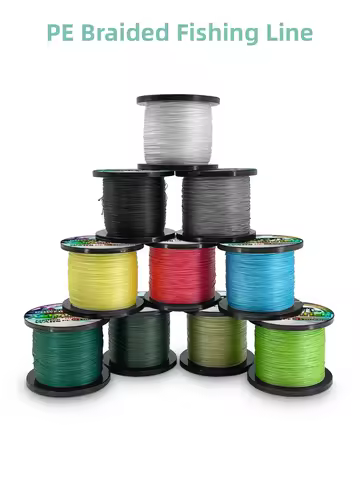 New Japan Multifilament Fishing Line PE Braided Wire Line 500m 4 Strands Line Fishing Braided Wires 