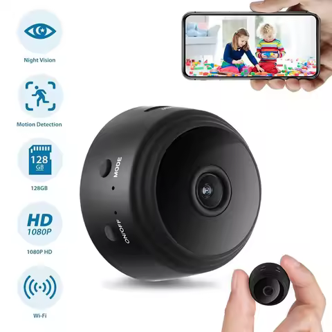 1080P A9 Mini Wifi Camera Magnetic Network Security Camera Wifi Wireless Portable Infrared Video Voi