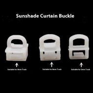20Pcs Car DIY Accessories 3mm 6mm 9mm For  Tru Curtain Slider FH FE FM Automotive Plastic Fastener C