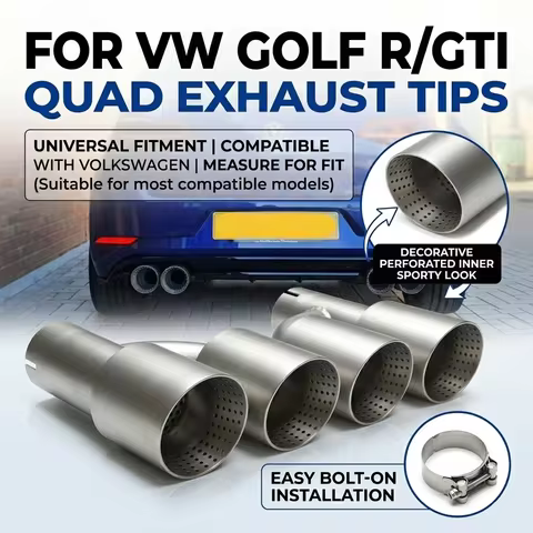 1 PCS Matte Stainless Steel Dual Exhaust Tip Universal Exhaust System Muffler Tip H TYPE Nozzle For