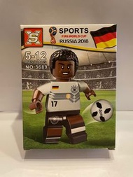 （現貨/全新）足球世界盃樂高模型 德國隊🇩🇪