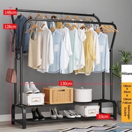 GANTUNGAN Yooyee Double Rack Clothes Hanger Stand (HB888)