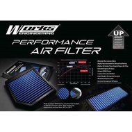 MITSUBISHI LANCER MIVEC CK 4G92 / GSR 4G93T  Works Engineering Washable Reusable Drop In Air Filter