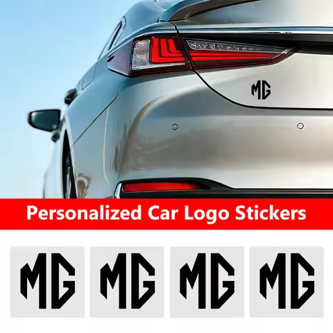 Car Logo Sticker Emblem Auto Interior Exterior Decor Universal For MG Hector TF GT ZR 3 5 6 7 HS ZS 