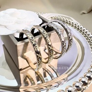 RFEP Small Letter Earrings Female Diamond Earrings Diamond Earrings